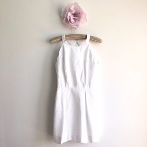 Lauren James Landry White Seersucker Dress XS